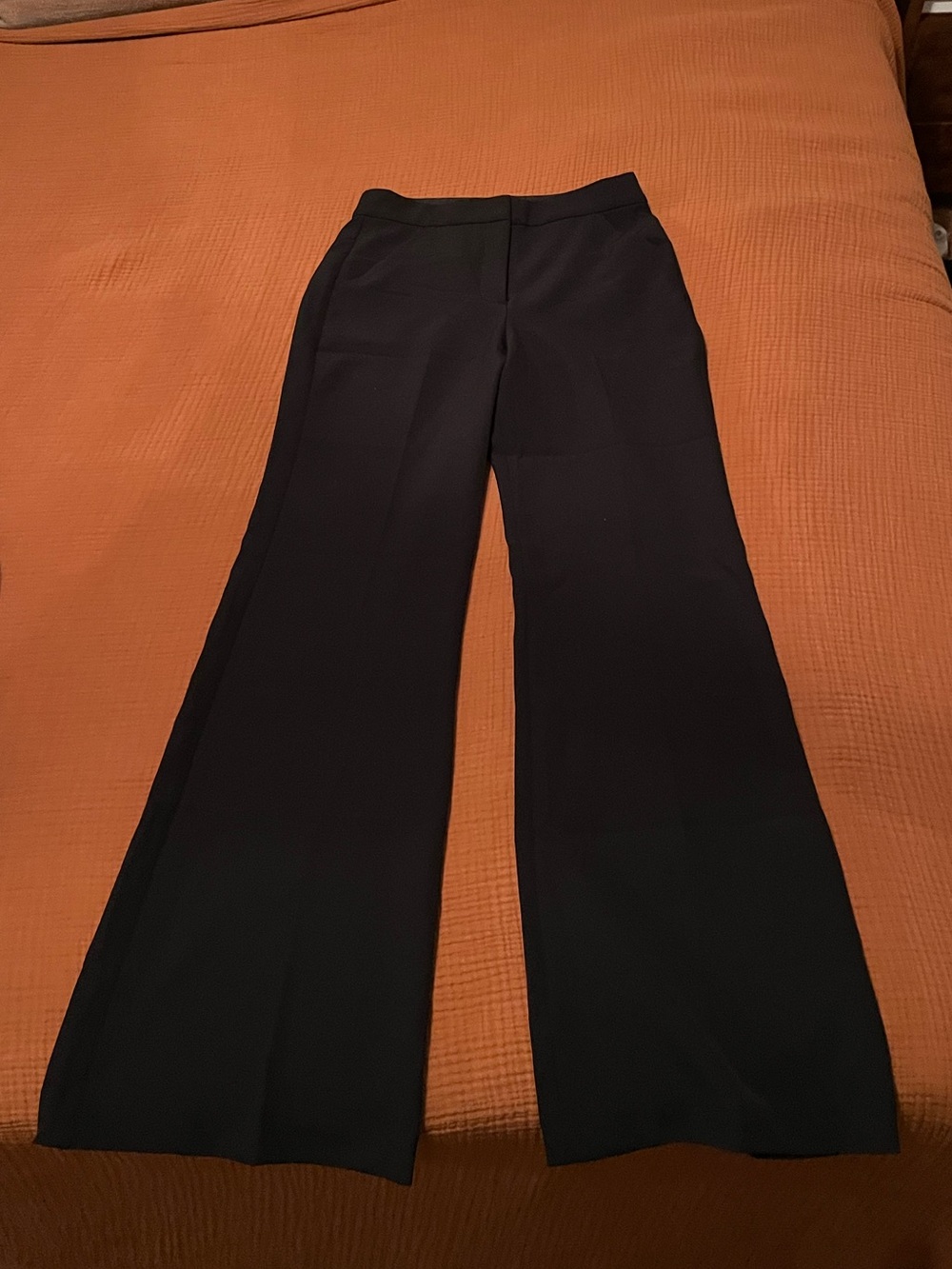Express Black Wide-Leg Trousers